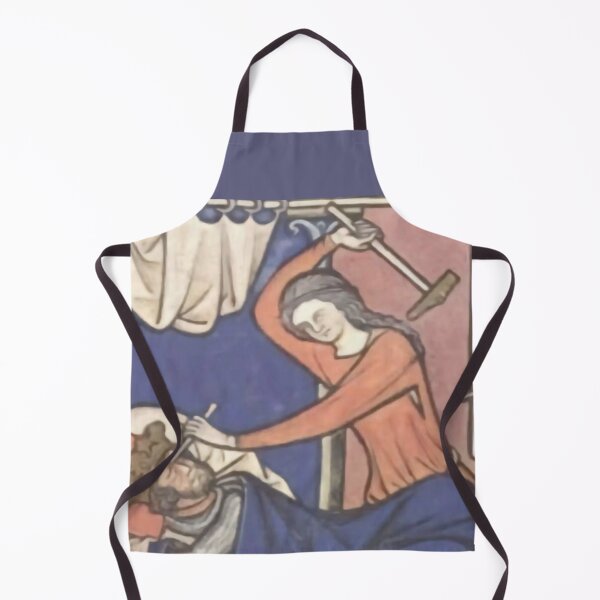 Item preview, "Don't move, this won't hurt," medieval painting, 9th century AD designed and sold by PatronesKawai.