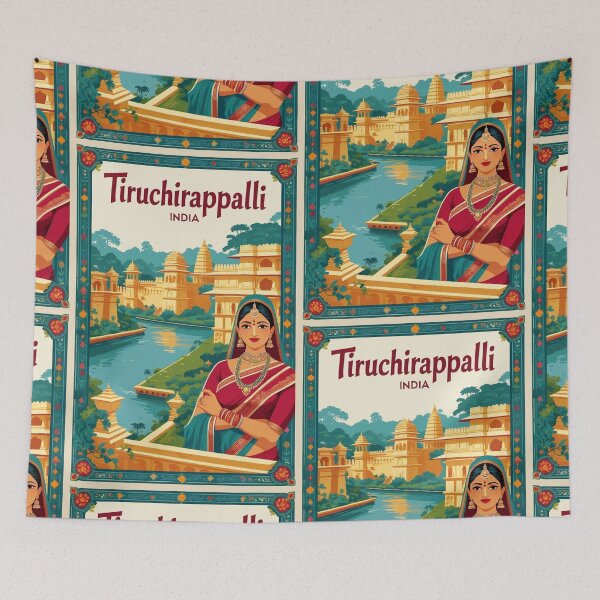 Item preview, Tiruchirappalli India Vintage Travel Tourism  designed and sold by TravelersGems.