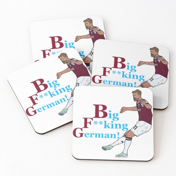 Item preview, Big F**king German (West Ham) designed and sold by gabicollard.