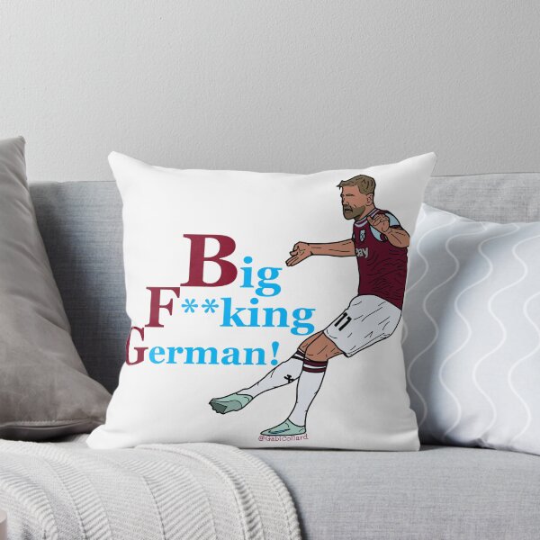 Item preview, Big F**king German (West Ham) designed and sold by gabicollard.