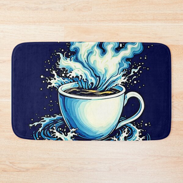 Item preview, Ocean Coffee Dream designed and sold by Health And Fitness Posts e-Store.