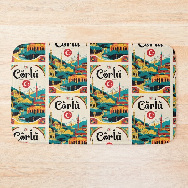 Item preview, Corlu Turkey Vintage Travel Tourism designed and sold by TravelersGems.