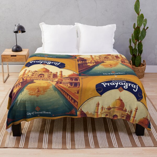 Item preview, Prayagraj India Vintage Travel Tourism designed and sold by TravelersGems.