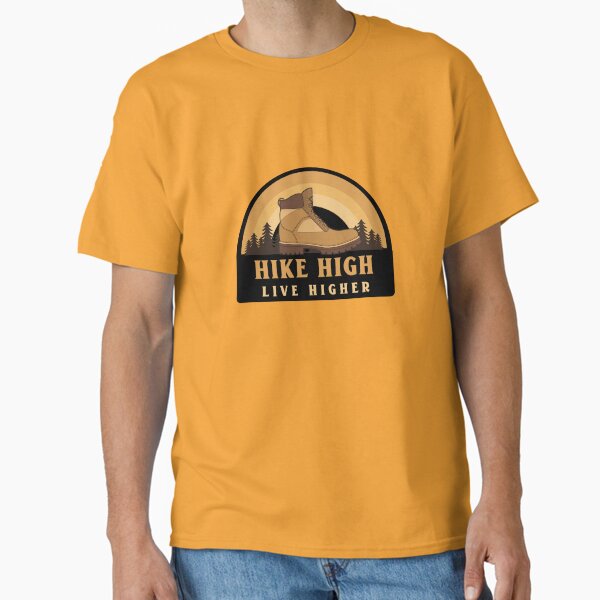Item preview, Hike High Live Higher designed and sold by ShifuPanda.
