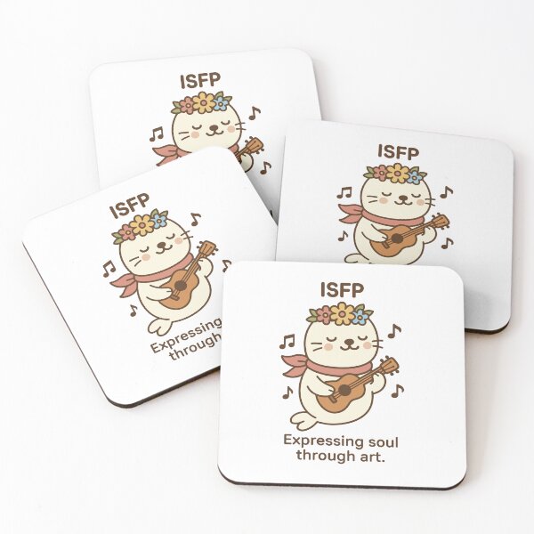 Item preview, ISFP Kawaii | Soulful Artist Seal MBTI Cute designed and sold by SealSquad.