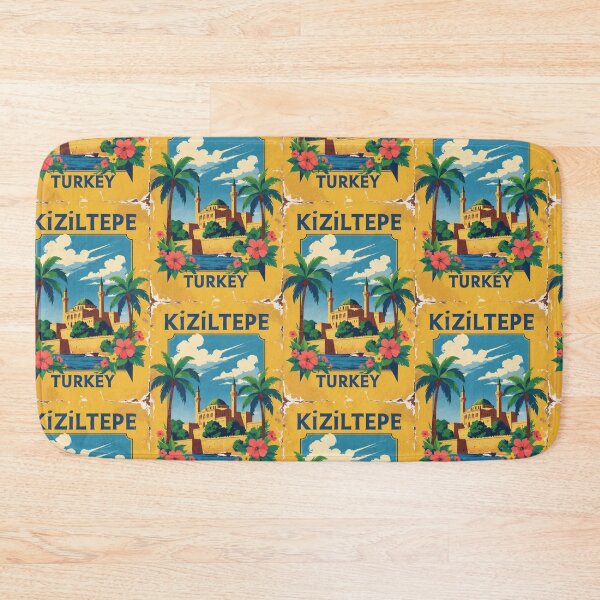 Item preview, Kiziltepe Turkey Vintage Travel Tourism designed and sold by TravelersGems.