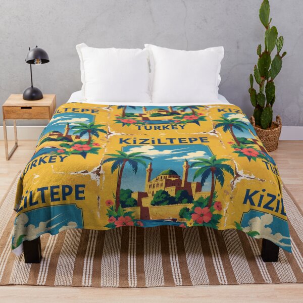 Item preview, Kiziltepe Turkey Vintage Travel Tourism designed and sold by TravelersGems.