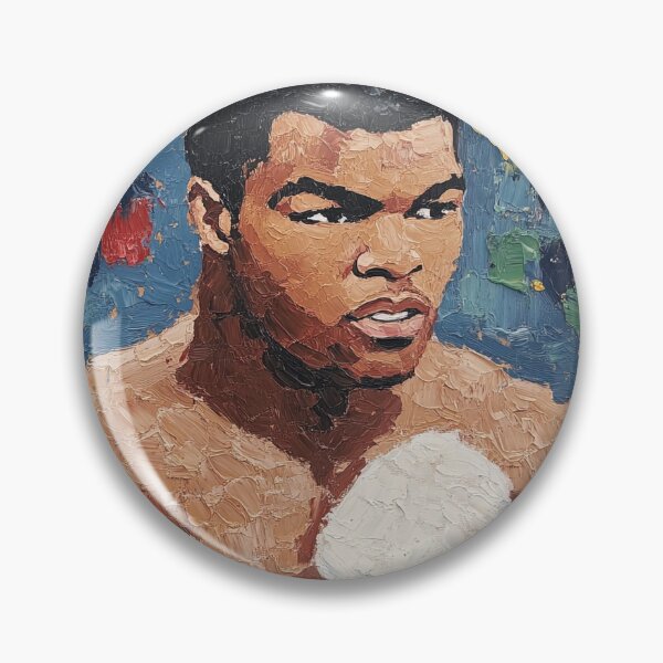Item preview, Muhammad Ali | Post-impressionist painting style designed and sold by ComicsFactory.