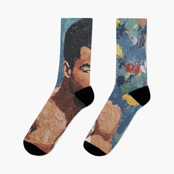Item preview, Muhammad Ali | Post-impressionist painting style designed and sold by ComicsFactory.