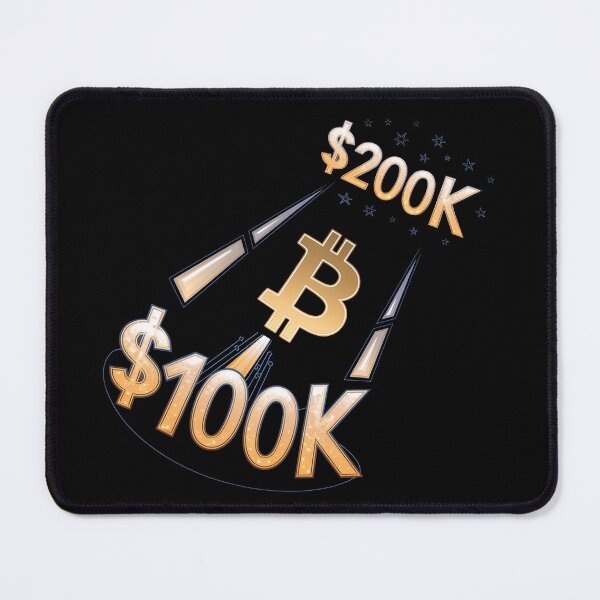 Item preview, Bitcoin to the moon, next stop 200k, bitcoin crypto designed and sold by NoetherSym.