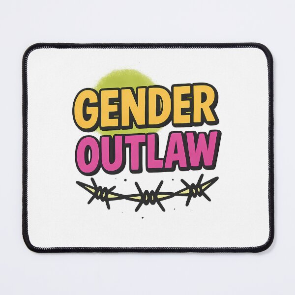 Item preview, Gender Outlaw – Bold and Provocative Pride Art designed and sold by Haus Of Sin.