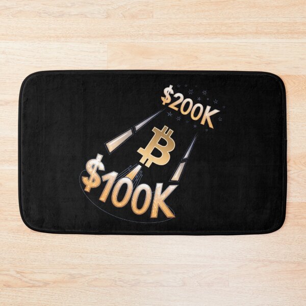Item preview, Bitcoin to the moon, next stop 200k, bitcoin crypto designed and sold by NoetherSym.