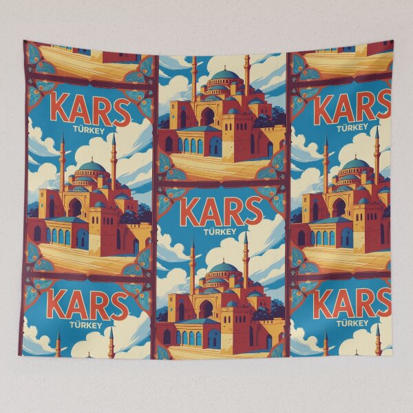 Item preview, Kars Turkey Vintage Travel Tourism designed and sold by TravelersGems.