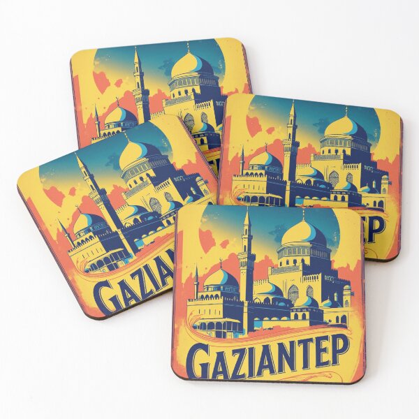 Item preview, Gaziantep Turkey Vintage Travel Tourism designed and sold by TravelersGems.