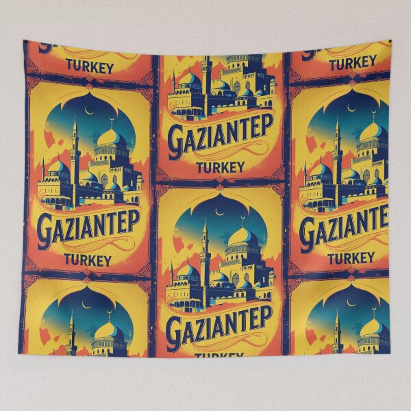 Item preview, Gaziantep Turkey Vintage Travel Tourism designed and sold by TravelersGems.