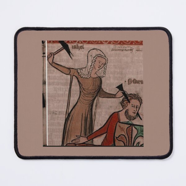 Item preview, "Then I'll cut off just the tips", medieval painting, 11th century AD designed and sold by PatronesKawai.