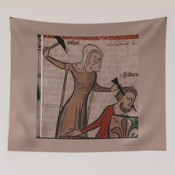 Item preview, "Then I'll cut off just the tips", medieval painting, 11th century AD designed and sold by PatronesKawai.