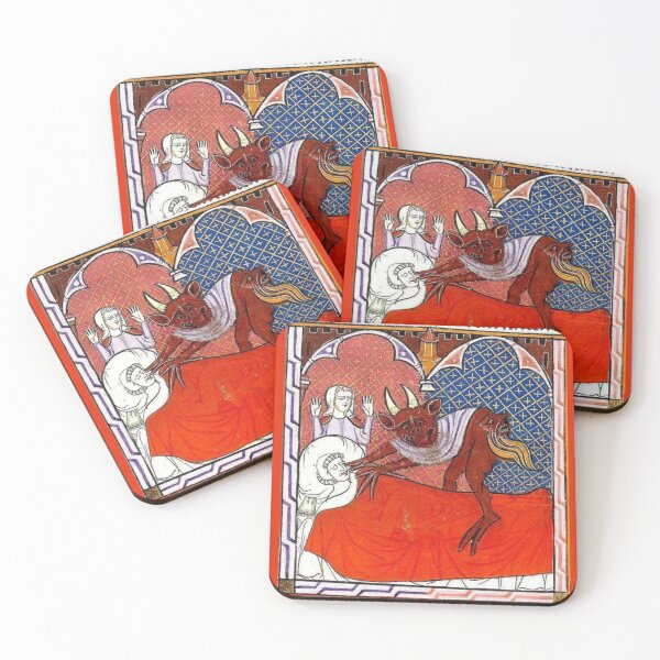 Item preview, "I am the Dentist, allow me", medieval painting 11th century AD designed and sold by PatronesKawai.