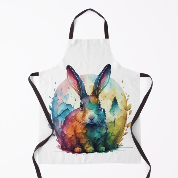 Item preview, Colorful rabbit designed and sold by Ann Miu Deluxe.