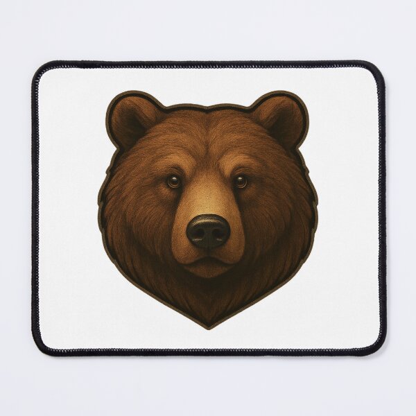Item preview, Brown bear – the silent guardian of the wilderness designed and sold by KnlDsgn.
