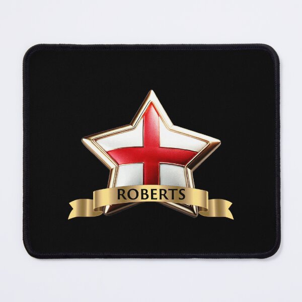 Item preview, Roberts Star Crest St George Cross & Golden Family Banner designed and sold by Highlandkings.