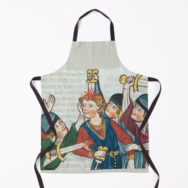 Item preview, "Hey!!, it was a practice", medieval painting 6th century AD designed and sold by PatronesKawai.