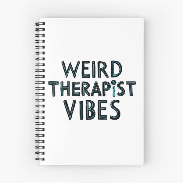 Item preview, Warning: Weird Therapist Vibes at work! designed and sold by TherapyVibes.