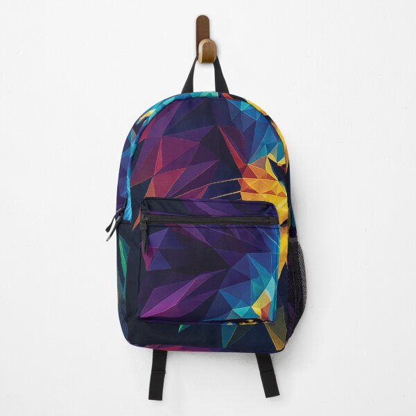 Item preview, Geometric Lion Head – Vibrant Polygonal Animal Art Design designed and sold by Gold Turtle  Lina.