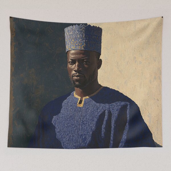 Item preview, Musa I of Mali | Post-impressionist painting style designed and sold by ComicsFactory.