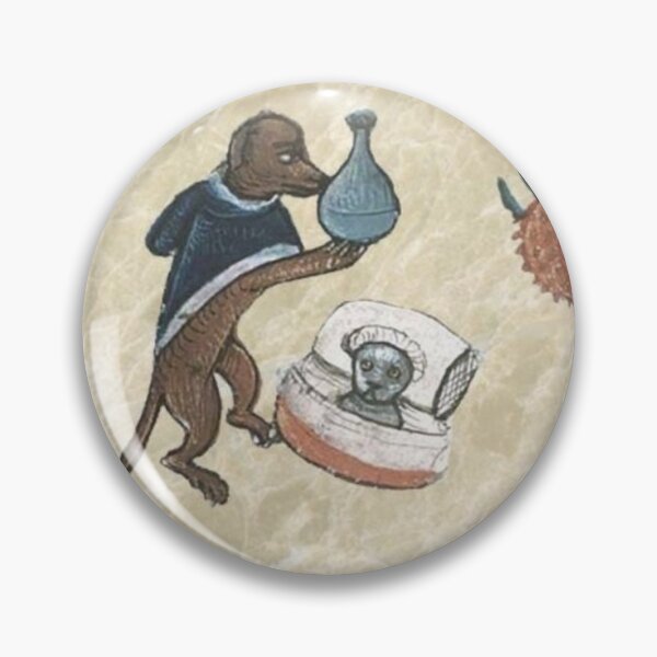 Item preview, "The Wise Dog of the Healing Arts", medieval painting, 11th century AD designed and sold by PatronesKawai.