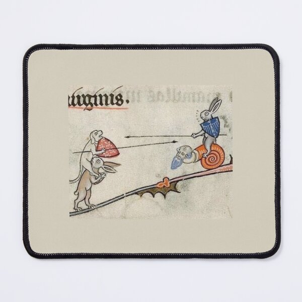 Item preview, "Noble Contest of Small Beasts", medieval painting, 11th century AD designed and sold by PatronesKawai.