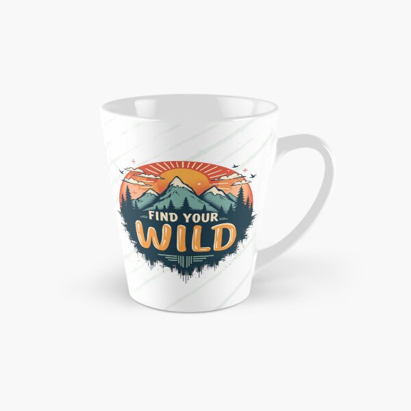 Item preview, Find Your Wild Mountain Sunrise Adventure Nature Design designed and sold by JumpJammiesTees.