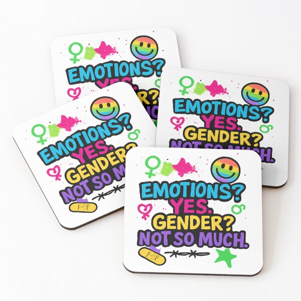 Item preview, Emotions? Yes. Gender? Not So Much – Pride Design designed and sold by Haus Of Sin.