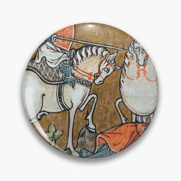 Item preview, "The Fat Horse, on its Rider" medieval painting 11th century AD designed and sold by PatronesKawai.