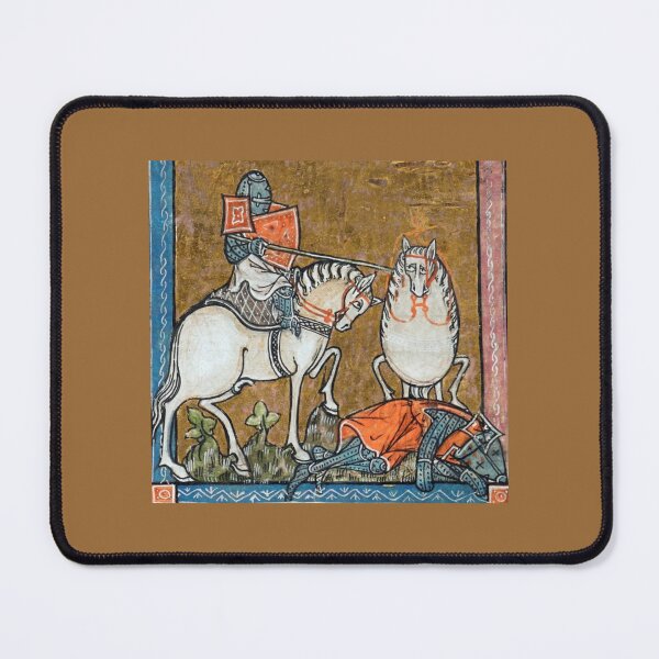 Item preview, "The Fat Horse, on its Rider" medieval painting 11th century AD designed and sold by PatronesKawai.