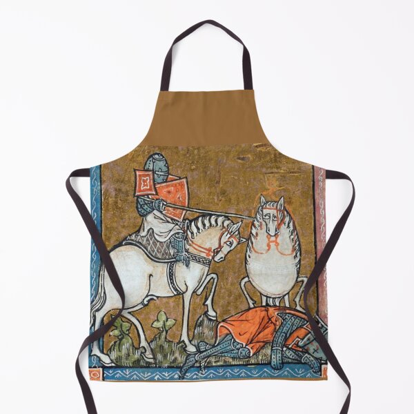 Item preview, "The Fat Horse, on its Rider" medieval painting 11th century AD designed and sold by PatronesKawai.