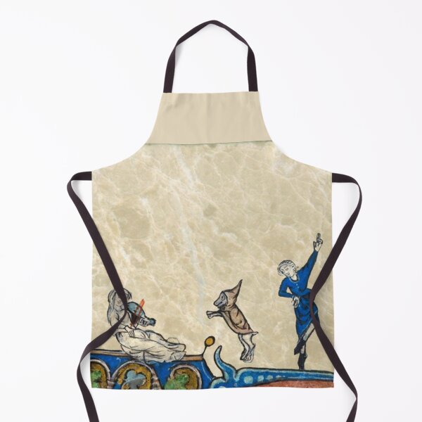 Item preview, "The Maiden with the Violo, the Dancer and the Sorcerer", medieval painting 12th century AD designed and sold by PatronesKawai.