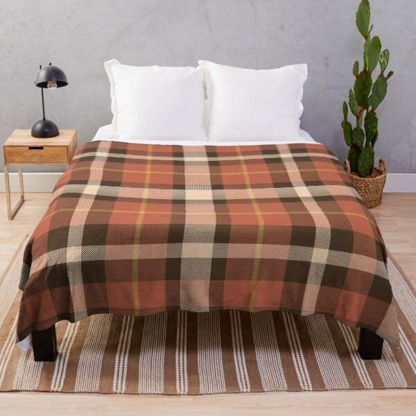 Basketweave Plaid – Classic Weave Throw Blanket