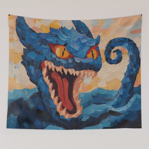 Item preview, Naga | Post-impressionist painting style designed and sold by ComicsFactory.