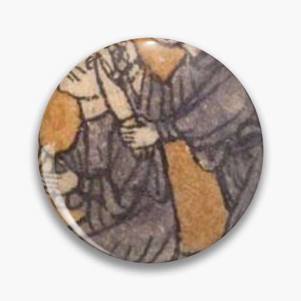 Item preview, "Clap your hands, if you are in Too Much Work", medieval painting 12th century AD designed and sold by PatronesKawai.