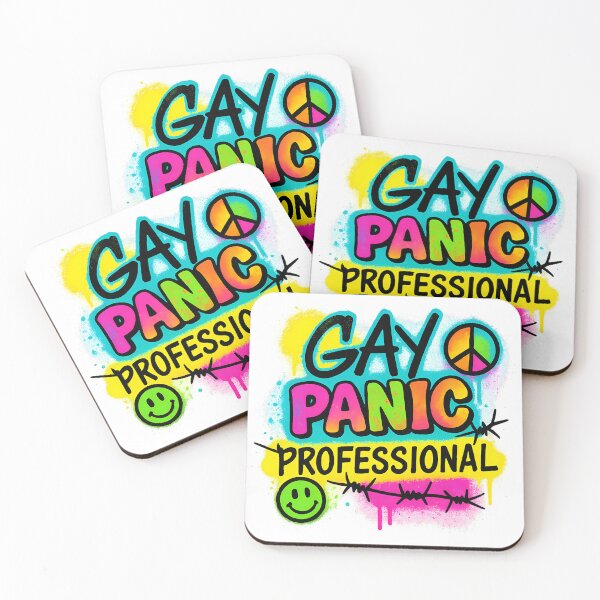 Item preview, Gay Panic Professional – Bold Graffiti Design designed and sold by Haus Of Sin.