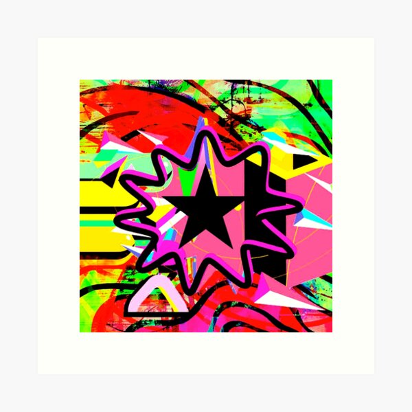 Item preview, Star Graffiti designed and sold by ViaARTfactory.