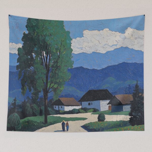 Item preview, Nagaland | Post-impressionist painting style designed and sold by ComicsFactory.