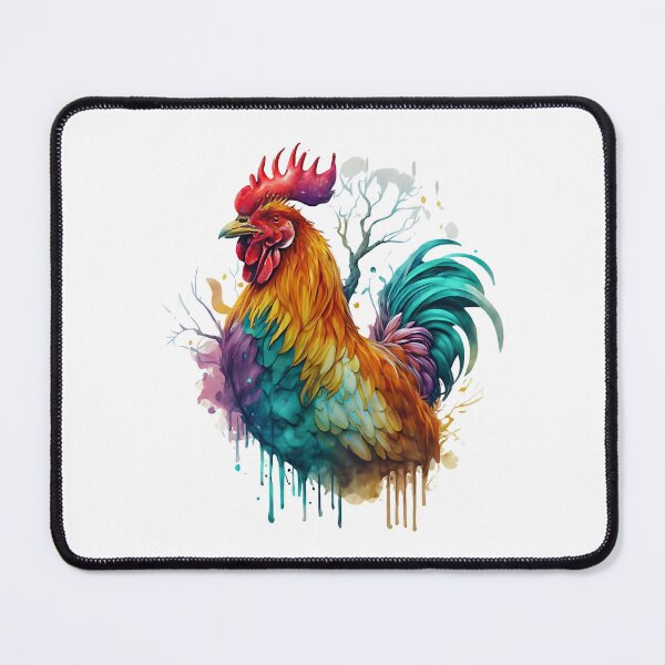 Item preview, Colorful Gallic rooster designed and sold by Ann Miu Deluxe.