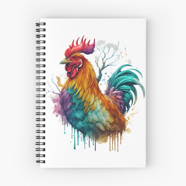 Item preview, Colorful Gallic rooster designed and sold by Ann Miu Deluxe.