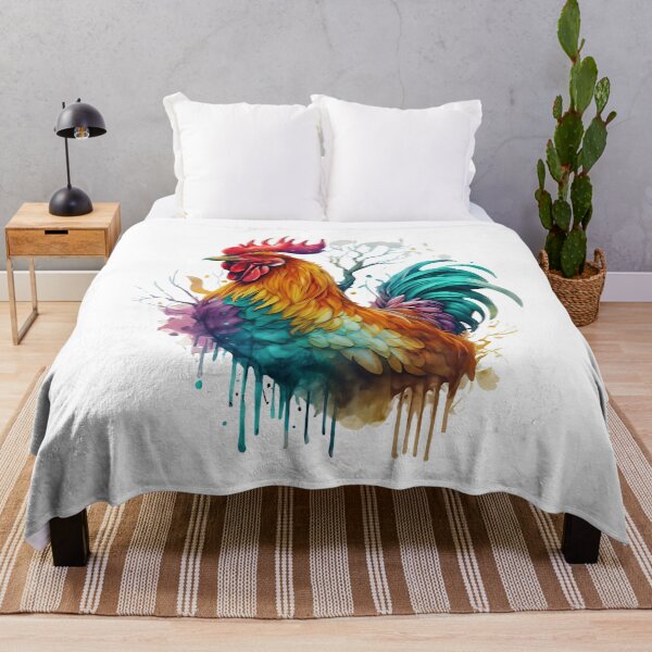 Item preview, Colorful Gallic rooster designed and sold by Ann Miu Deluxe.