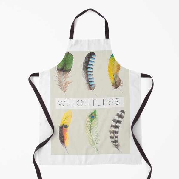 Item preview, Colorful Feathers – Watercolor Bird Art with 'Weightless' Quote designed and sold by Leaf & Layer.