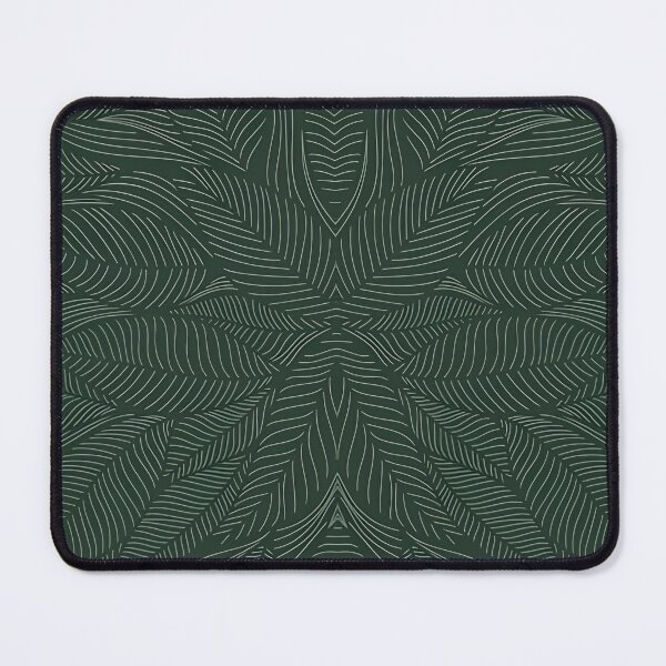 Item preview, Elegant Dark Green Botanical Leaf Pattern – Minimalist Nature-Inspired Seamless Design designed and sold by teesprinkle.
