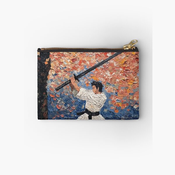 Item preview, Naginatajutsu fighter | Post-impressionist painting style designed and sold by ComicsFactory.