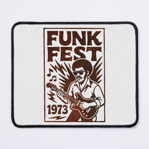 Item preview, Funk Fest 1973 Poster Rusted designed and sold by SteadyRolling.